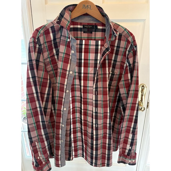 Nautica Other - Nautica Men's Button Down Long Sleeve Shirt Size: XL